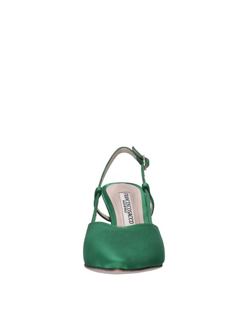 Décolleté slingback in raso FRANCESCO SACCO | 6350 RASOVERDE